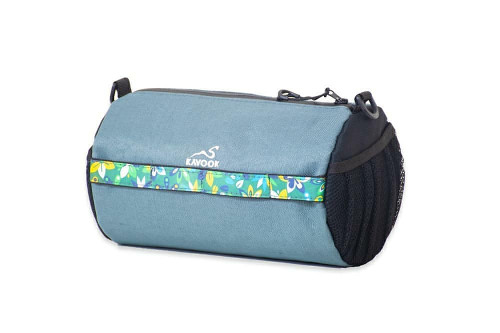 کیف جلو فرمان گرد دوچرخه طوسی